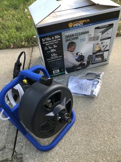 Cobra Pro 50 ft Music Wire Machine Auger Item 829326 Model CP2040. New in a box for Sale in New Hill NC OfferUp