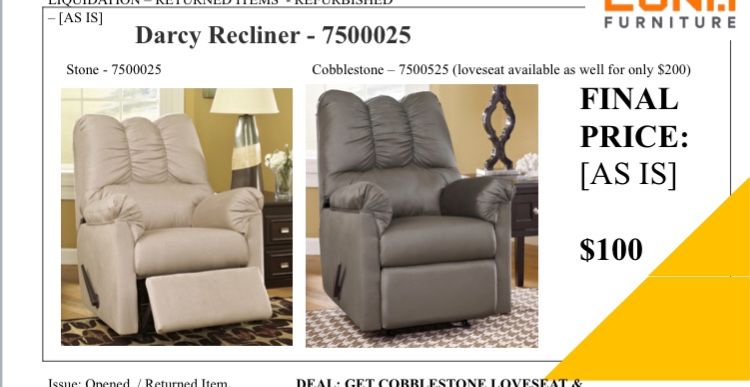 As Is / Recliner