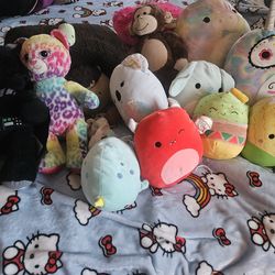 Squishmallows and Build A Bears