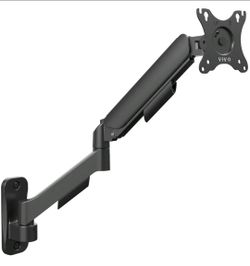 VIVO Mechanical Spring Extended Arm, 17" to 32" Computer Monitor Wall Mount