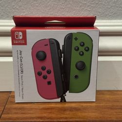 New Nintendo Joy-Con (L/R) - Neon Pink/Neon Green