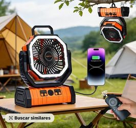 Ventilador recargable