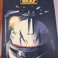 Lyndon Willoughby - Star Wars The Clone Wars Print Poster Ahsoka Boba Fett LE175