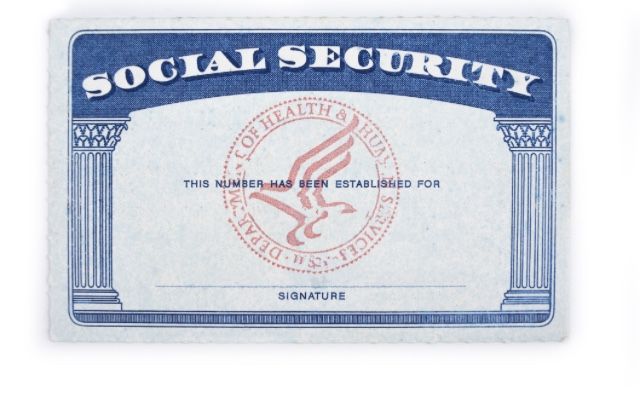 Authentic Replacement Social Security Card