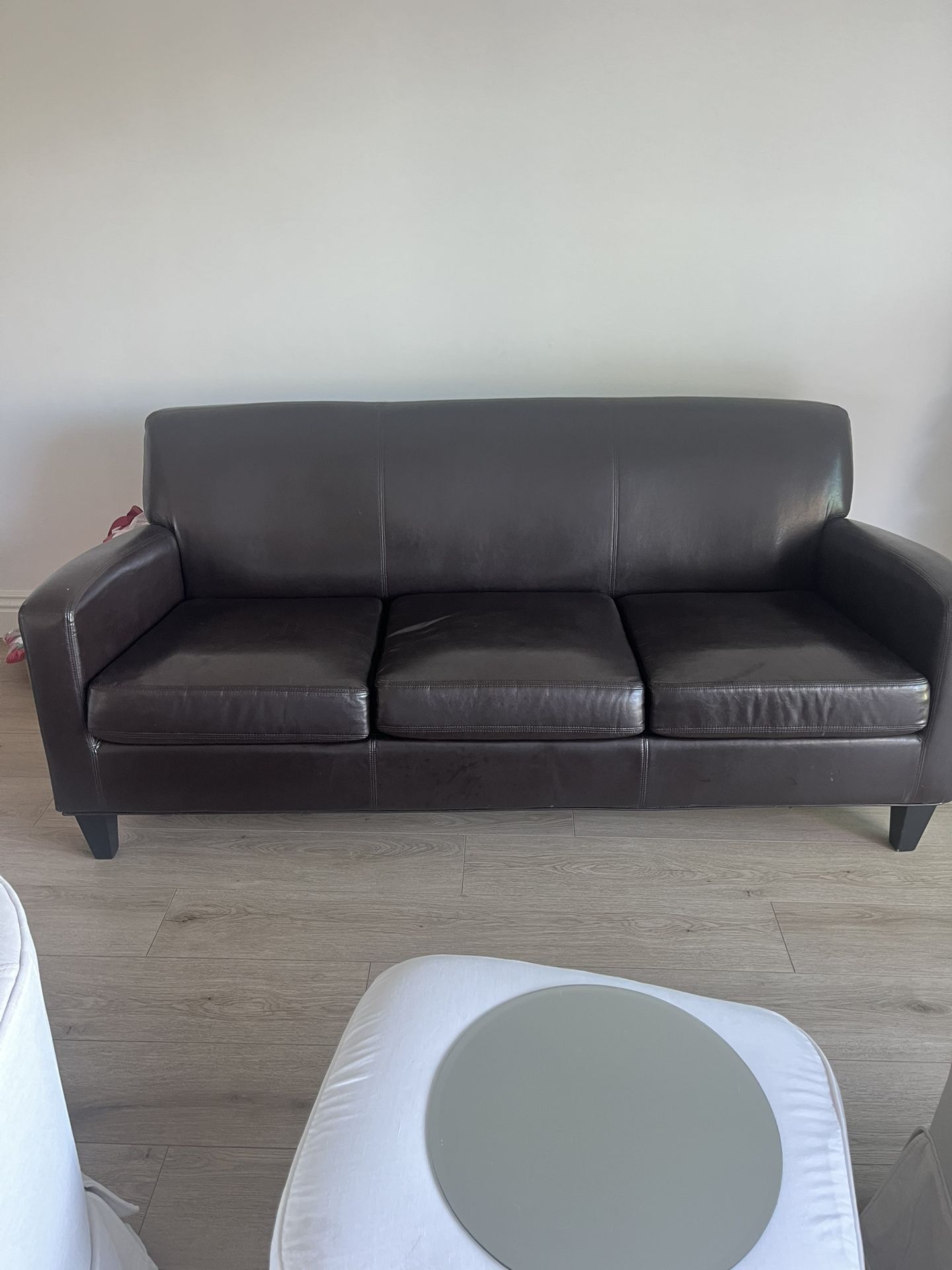 Leather style Couch ** Nice 
