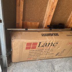 NIB Sofa Bar Table For Behind Couch And 3 Count Height Chairs (2NIB & 1 UNC)