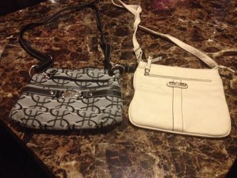 2 crossbody purses