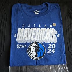 DALLAS MAVERICKS Shirt Top 2024 NBA finals Mens XL  Large New NBA 2023 Luka