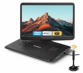 New in box: All-in-One, 15.6" Portable DVD Player & Portable TV