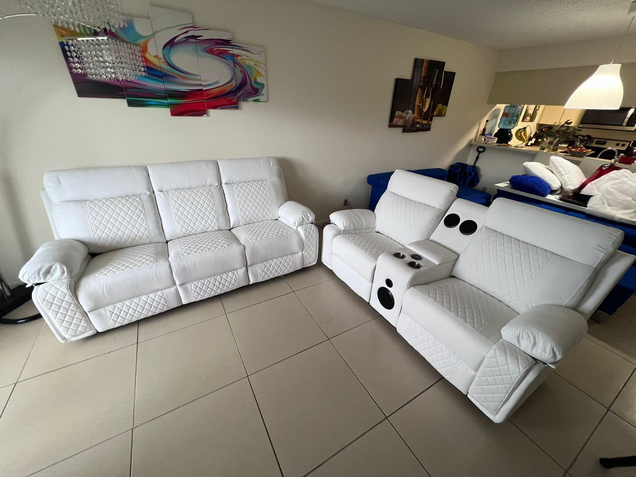 Brand New Power Reclining Sofa and Loveseat / Sofa y Loveseat Reclinables Nuevos a Estrenar … Fast 🚚