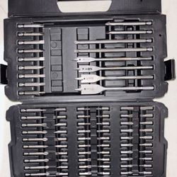 New Black And Decker 150-Piece Drill Bit Kit