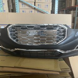 Front Bumper Assembly For GMC Terrain With Grilles And Foglights 