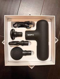NEPQ Mini Massage Gun with Attachments