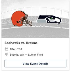 Seattle Seahawks vs Cleveland Browns (8/24/24)