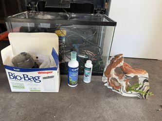 Fish Tank and Misc Tank Cleaners/Tank Decorations 