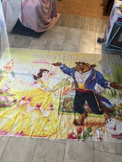 Beauty And The Beast Backdrop