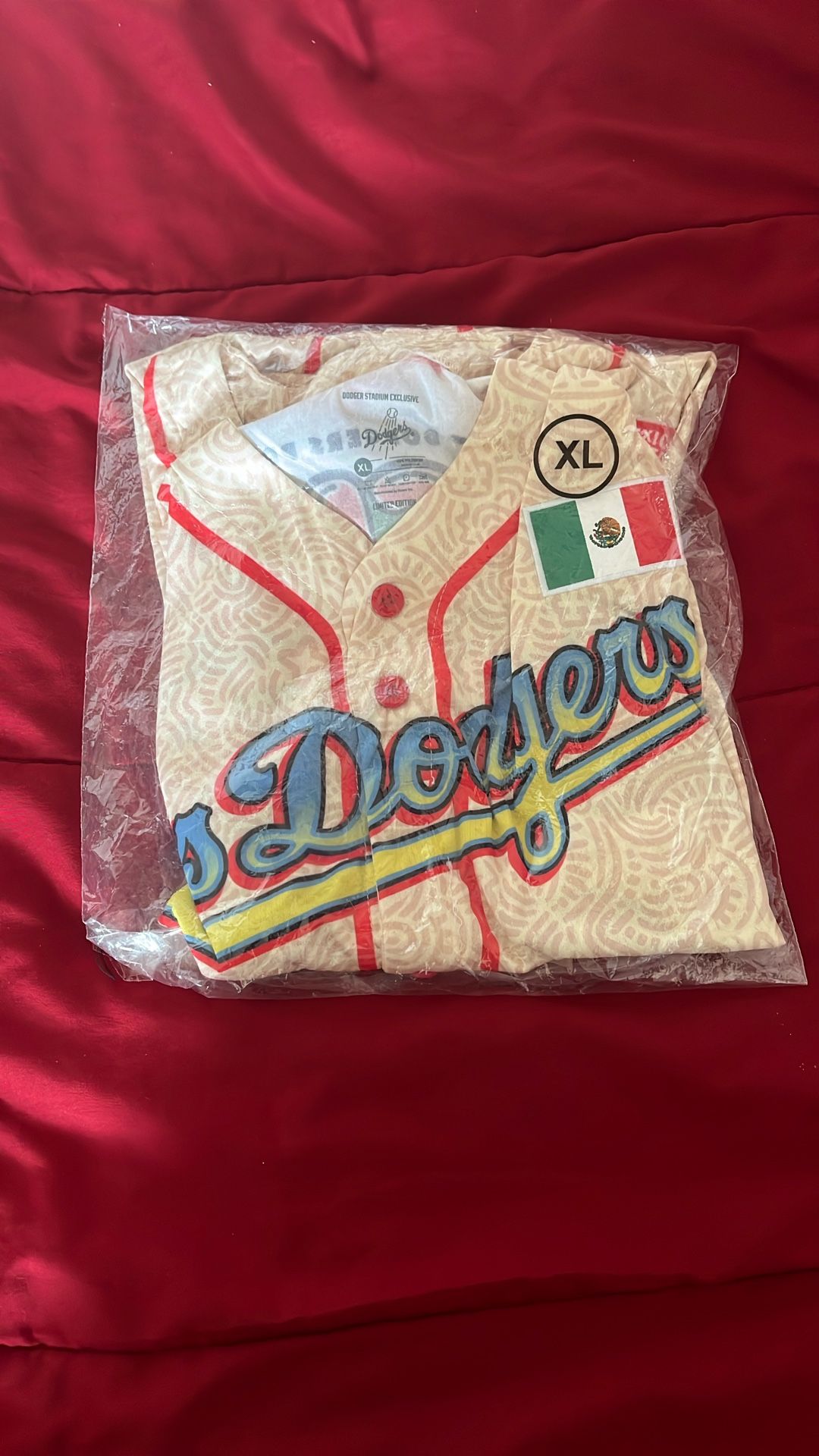 2025 Dodgers Mexican Heritage Night Jersey