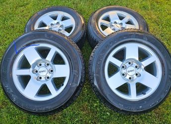 18" 6 Lug GMC Wheels And Tires