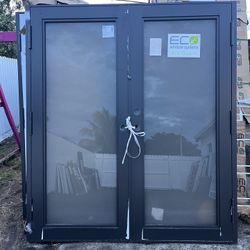 Puerta Impacto 72x80 Frosted Glass