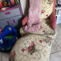 Chair And Ottoman 