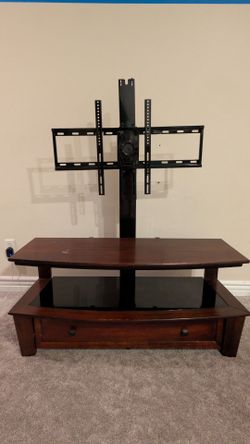 TV stand, entertainment console.