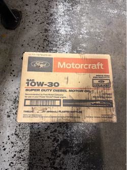 Ford diesel oil 12 quarts