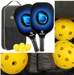 Brand New Pickleball Paddles Set of 2 Lightweight