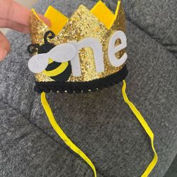 1 Years old birthday Decorations BEE