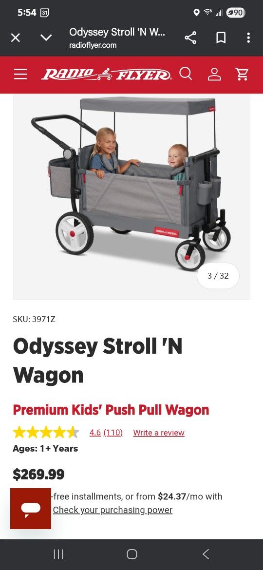 Kids Stroller Wagon