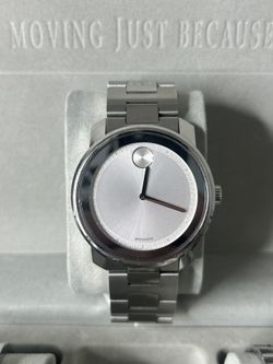Movado Bold Gunmetal 40mm Wristwatch