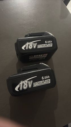 6.0Ah Battery Replacement for Makita 18V Battery Compatible with 18 Volt
