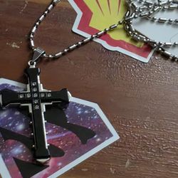 Cross With Chain 