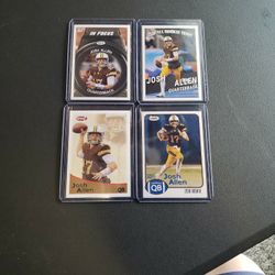 4 Josh Allen Rookie Cards 