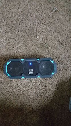 Altec portable speaker mini life jacket 2. Perfect condition just got this but no need for it.