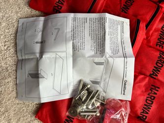 Crate & Barrel Dunewood Dining Table Hardware Kit