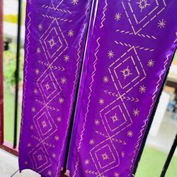 Samoan table runners with beautiful Malu print