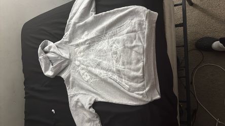 Sp5der Hoodie Grey Size M