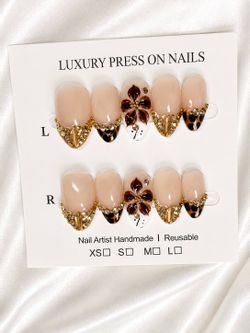 ✨ Handmade Luxury Press-On Nails | $15 | Buy 2 Get $3 Off ✨