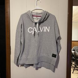 Calvin Klein Women’s Large Grey Performance Sweatshirt