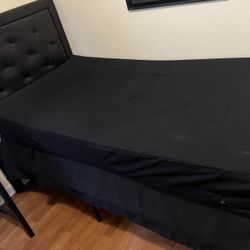 Twin Bed and Frame Set