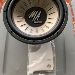 Brand New MA Audio 12” Dual Voice Coil Subwoofer