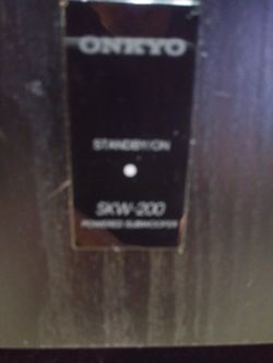 Onkyo subwoofer skw-200