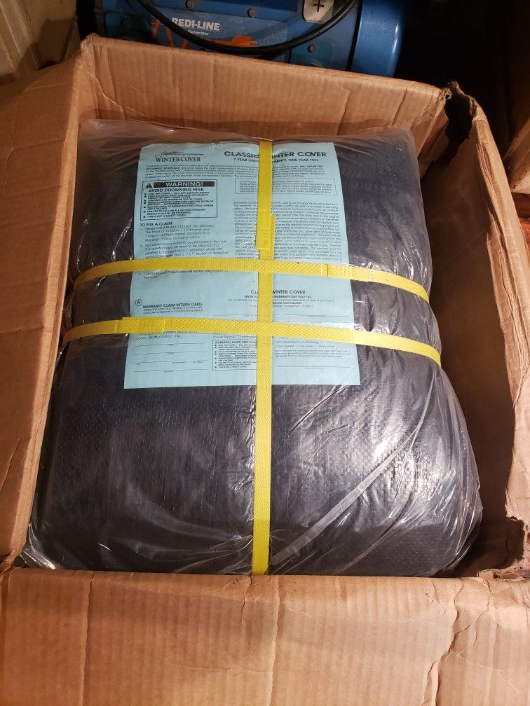 Cantar Winter Pool Cover Brand New 24 X 44