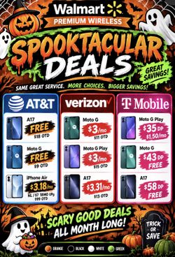 Exclusive Walmart Phone Deals !