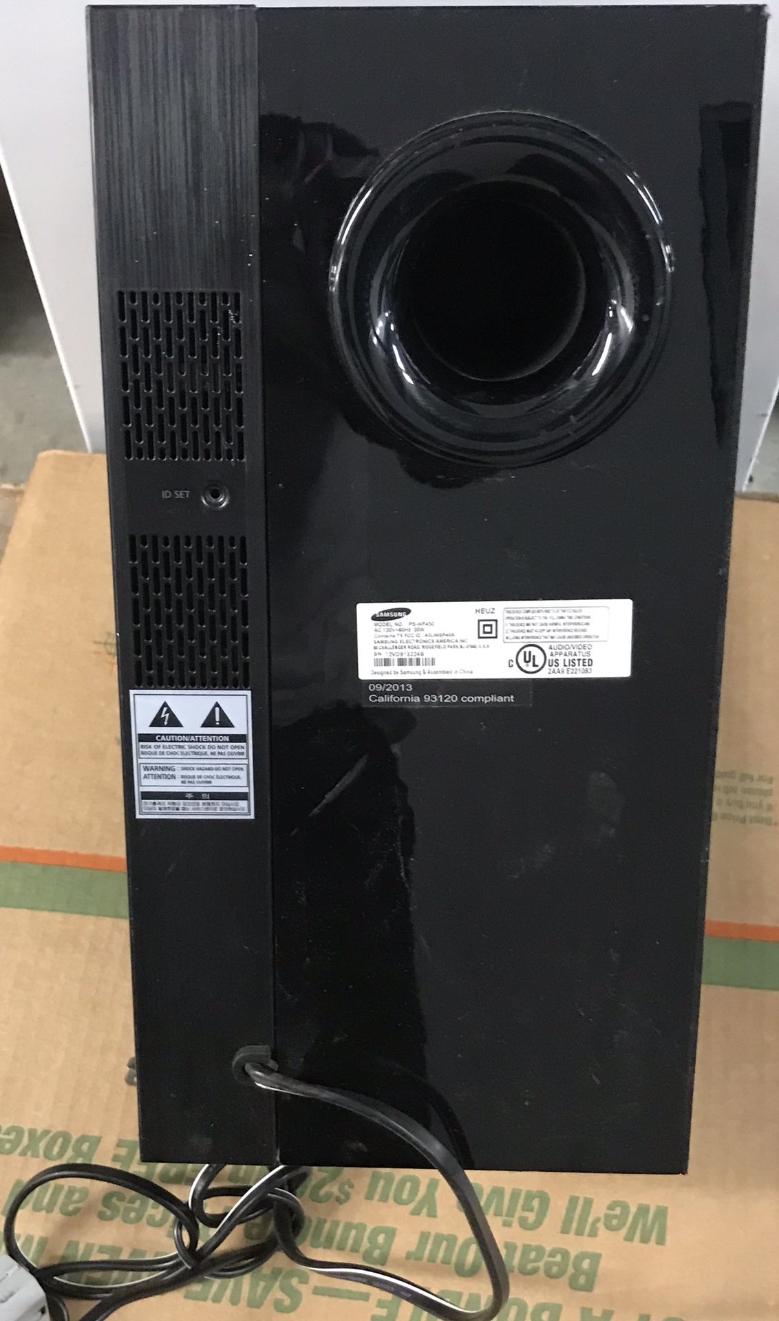 Samsung Speaker PS WF450 Wireless Active Subwoofer