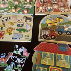 5 Puzzles Infant Age