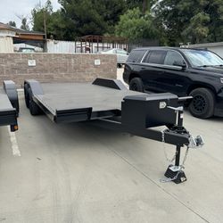 brand new 2025 8.5x18 custom trailer 