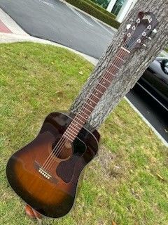 Guild D25-sb Vintage 1984 Electronic Acoustic Guitar