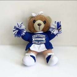 Play By Play Kentucky Blue Wildcats Athletics Cheerleader Teddy Bear Plush Toy