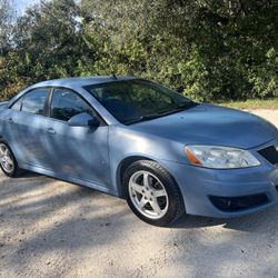 2009 Pontiac G6 Sedan Blue 4 Dr Clean 